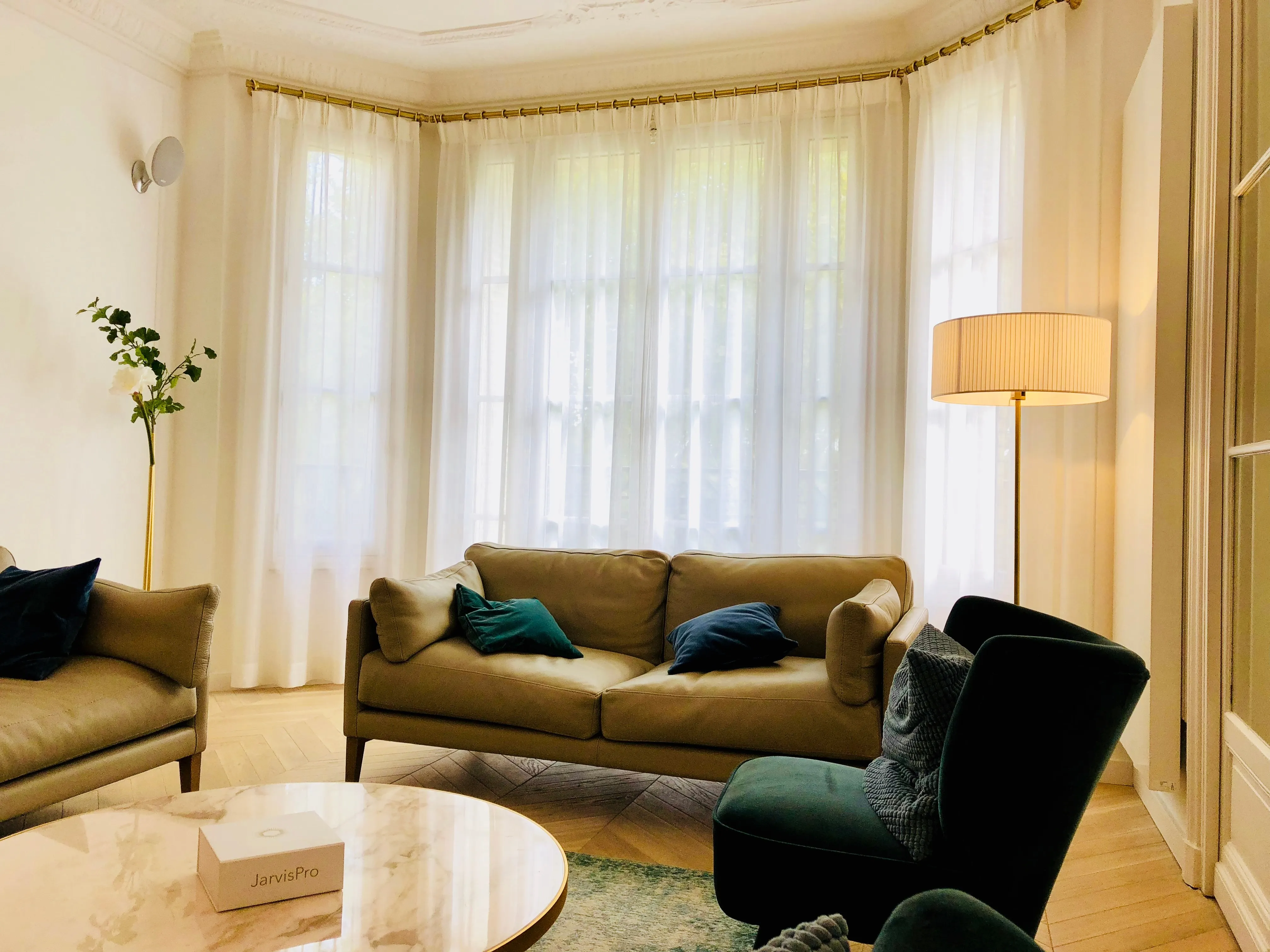Salon de l'appartement avenue de Suffren