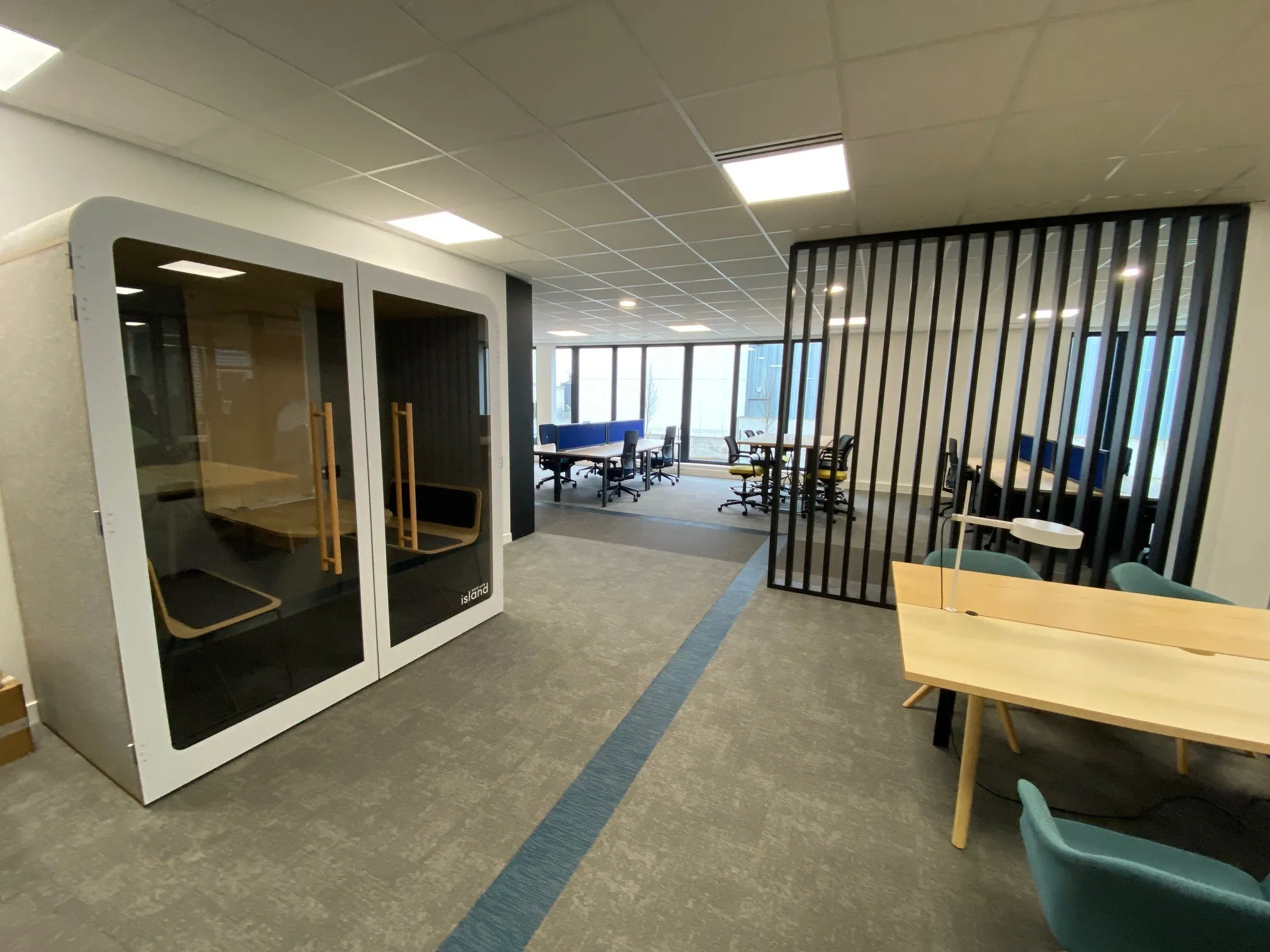 Espace de coworking et salles de réunion
