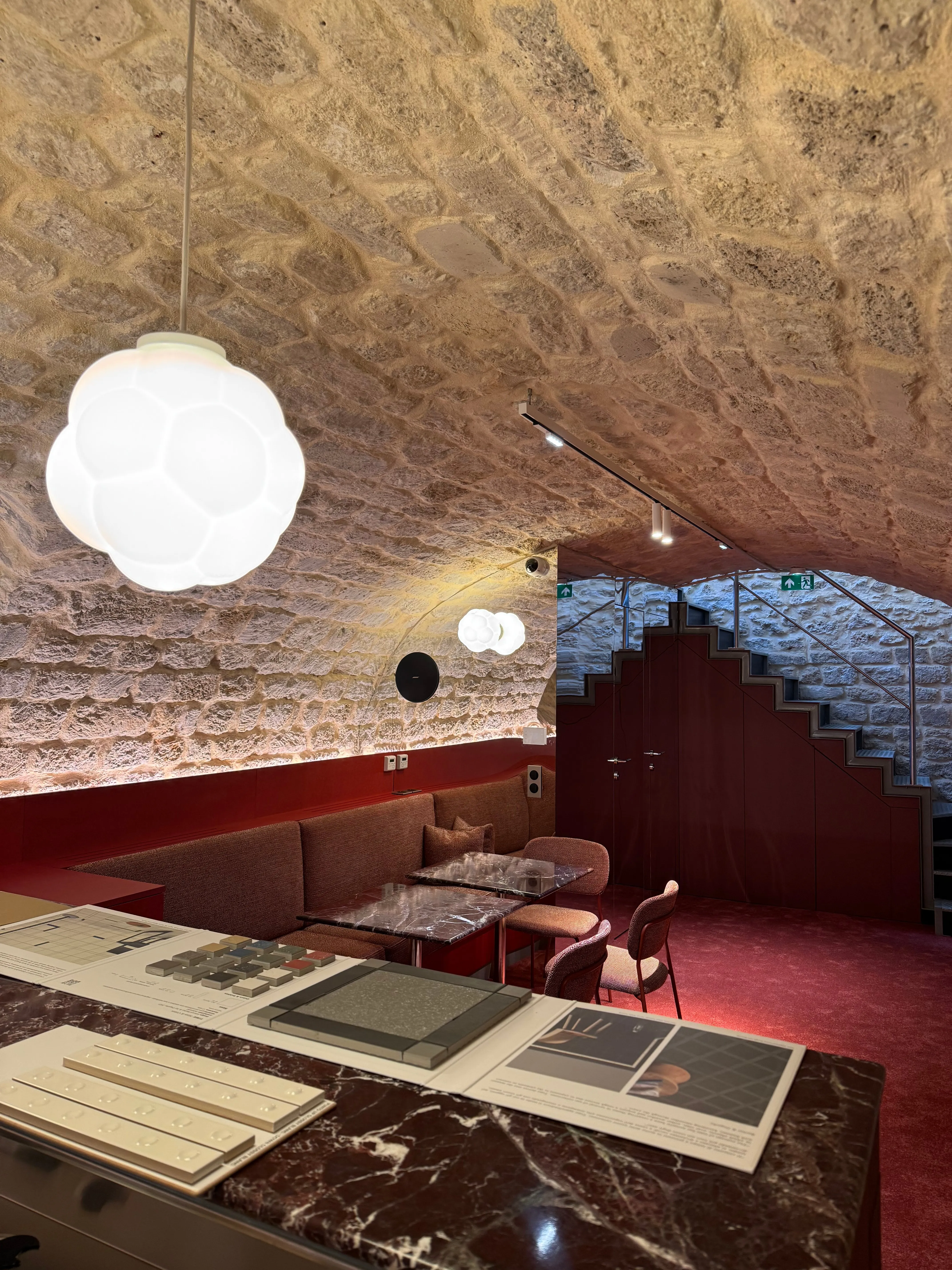 Cave voûtée en pierre, présentation des matériaux